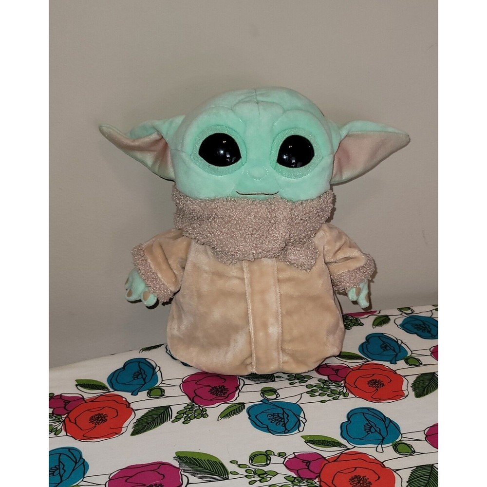 Star Wars Mattel Mandalorian The Child 9" Baby Yoda Grogu Plush collectible